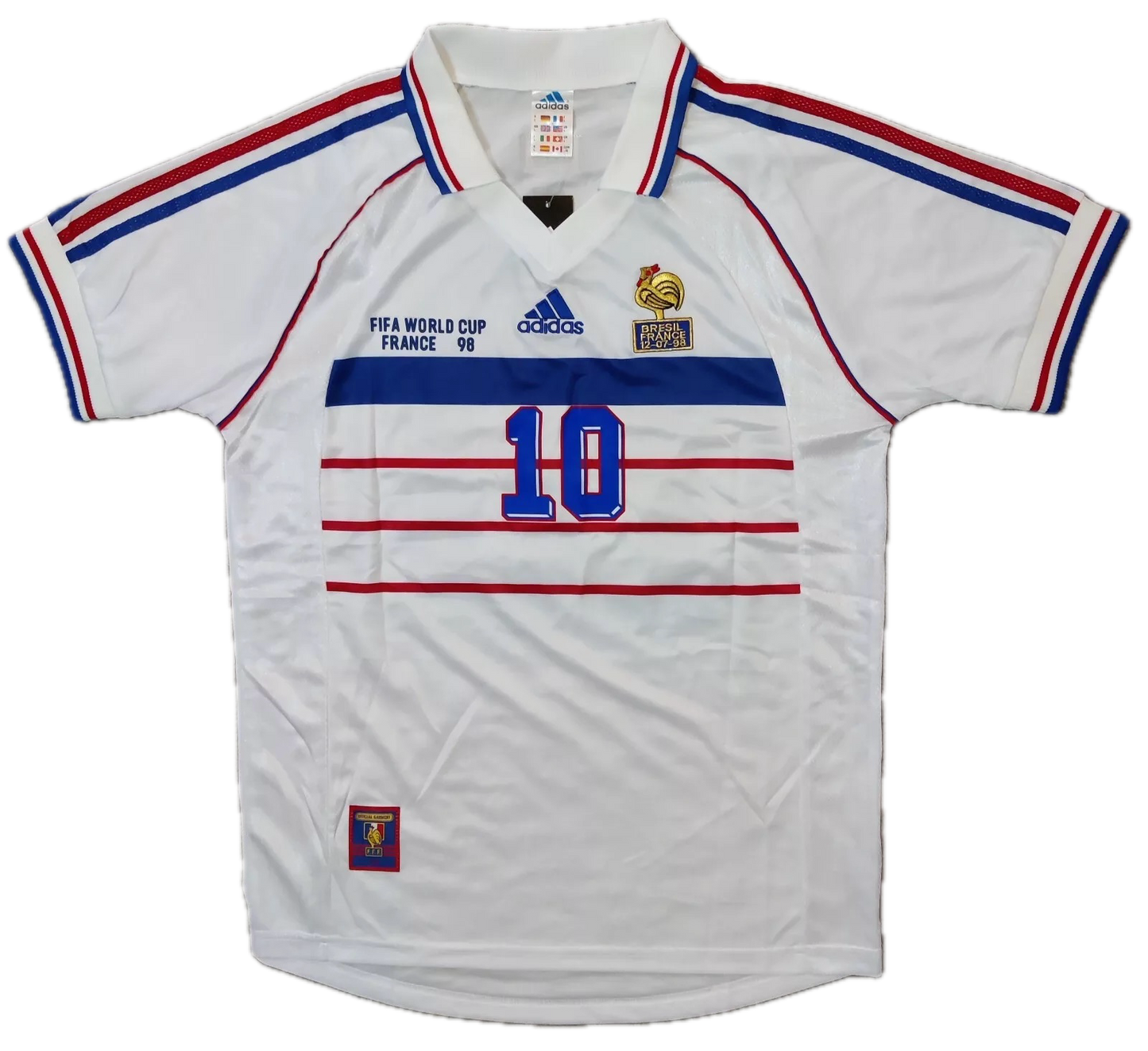 ZIDANE - Retro France World Cup 1998 Away