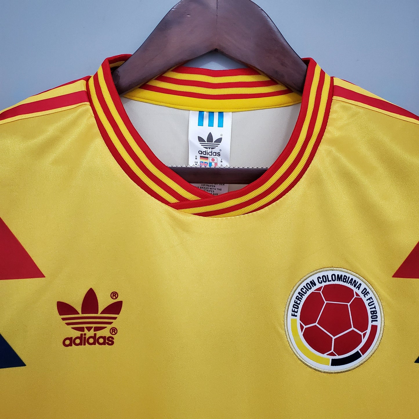Retro Colombia World Cup 1990 Home