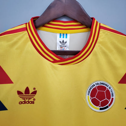 Retro Colombia World Cup 1990 Home